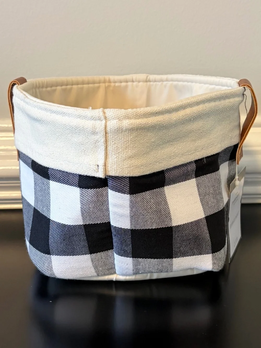 5 for $20: Target plaid storage basket